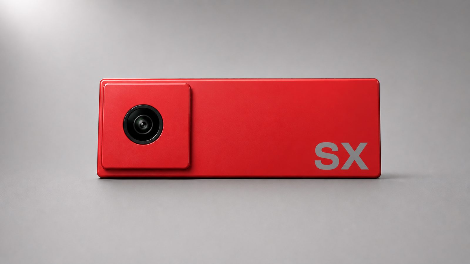 SentinelX camera in scarlet